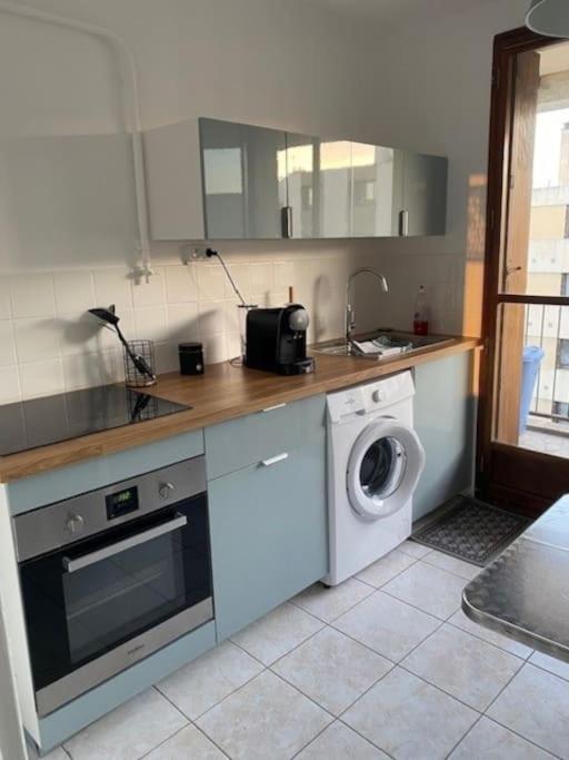 Appart T3 Proche Metro -Draps Et Serviettes Inclus Marseille Extérieur photo